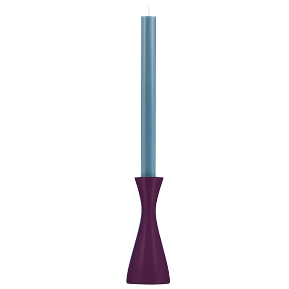 British Colour Standard Medium Doge Purple Candleholder